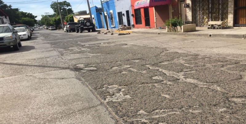 Necesario rehabilitar la calle Manuel Bonilla