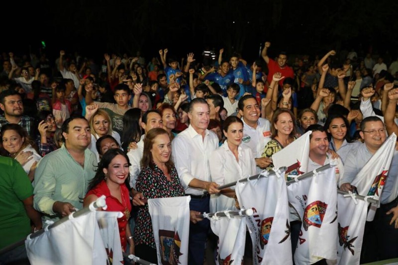Dan banderazo para construcción  de nueva etapa  del Parque Las Riberas