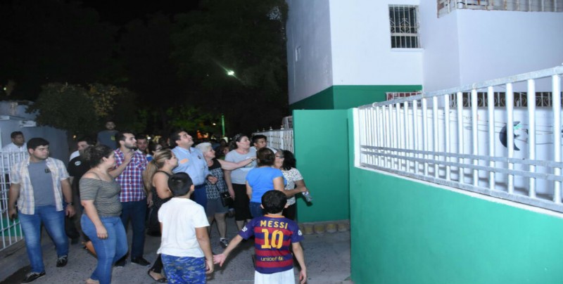 Supervisan trabajos en Conjunto Habitacional Las Flores