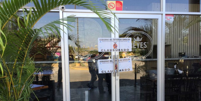Clausurado bar Reyes