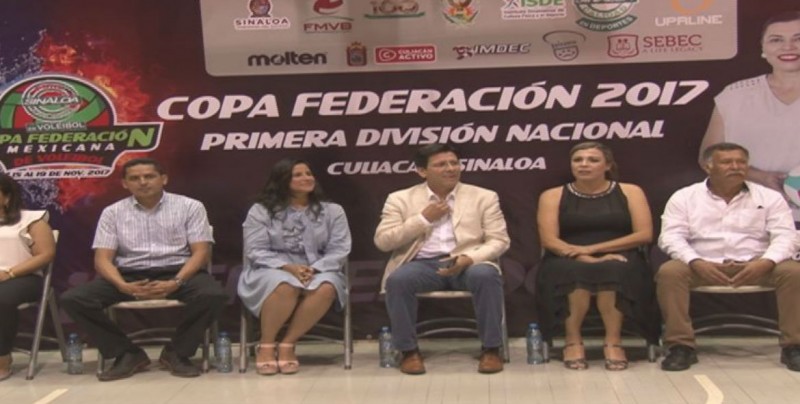 Inauguran la Copa Federación de Volibol