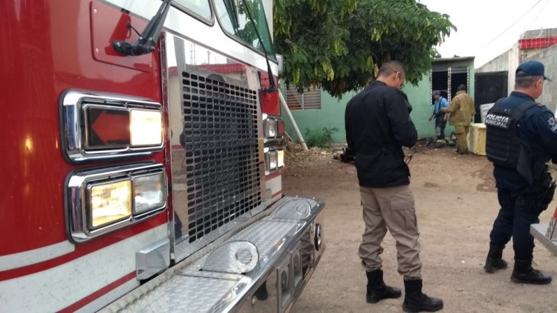 Se incendia vivienda en la Nakayama