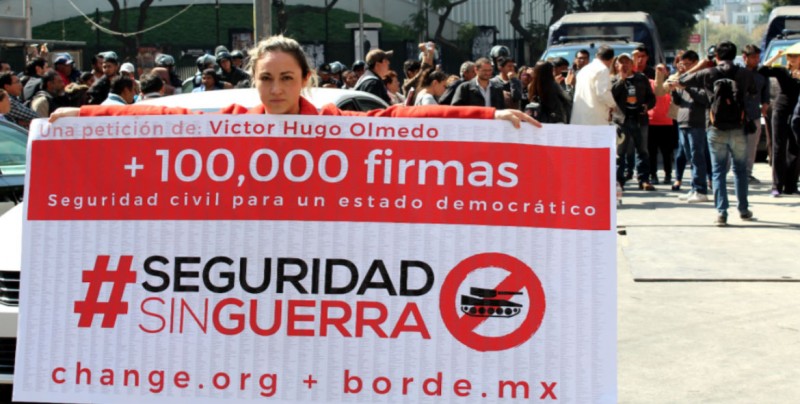 Ciudadanos pretenden frenar Ley de Seguridad Interior