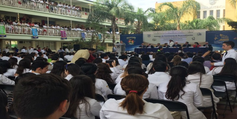 Obtiene tercera acreditación Facultad de Medicina UAS periodo 2017-2022
