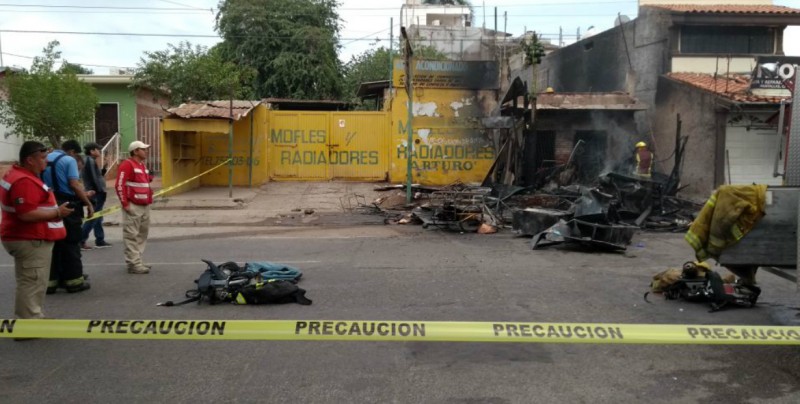 Muere adulto mayor en incendio