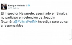 Policía caido en Los Mochis, no participó en captura de "El Chapo" Guzmán: Policía Federal