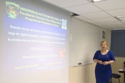 Evangelina Ávila, primera  mujer con doctorado en Física con línea de investigación en Energías Renovables
