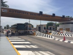 No hay reportes de asaltos en la Autopista Benito Juárez