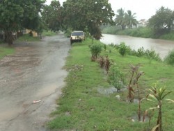 Vecinos del fraccionamiento Jacarandas temen inundaciones.