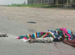 Muere atropellado persona de la tercera edad