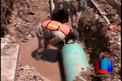 Anuncian reducción de agua en Empalme