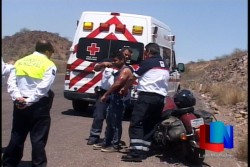 Otro accidente de motociclista