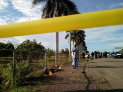 Encuentran a persona asesinada aun costado de "cartonera"