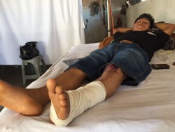 Llega la impunidad, abandonan a sobreviviente de derrumbe