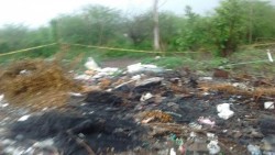 Encuentran cuerpo calcinado en basurero