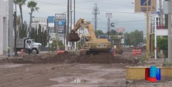 Avanzan los trabajos en la calle Jalisco