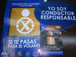 Realizan campaña de concientización sobre el consumo de alcohol.