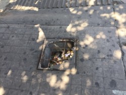 Hay accidentes con transeúntes.