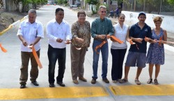 Municipio inauguró obras de pavimentación por el orden de los 3 MDP
