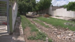 Convierten la calle Ernesto Damy en basurero
