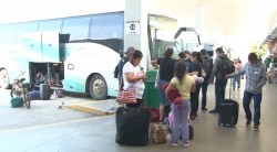 Baja la demanda de boletos para viajar en central camionera.