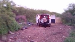 Encuentran cadáver en el Ejido Barrancos.