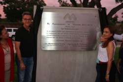 Inauguran el parque de la tranquilidad, la cuarta de las 6 etapas del parque lineal