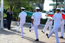 Ceremonia Cívica con motivo del 247 aniversario de la fundación de Guaymas