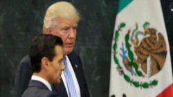 Es necesario poner un muro, reitera Trump