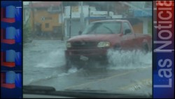 Baja presión genera lluvias en el municipio