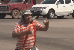 "El Chavo del 8" se gana la vida en las calles de Culiacán