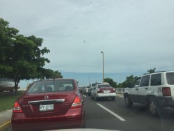Congestionamiento víal por José Limón