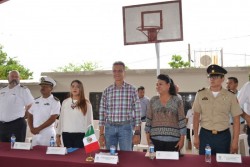 Lunes Cívico en la Escuela Primaria "Ricardo Flores Magón".