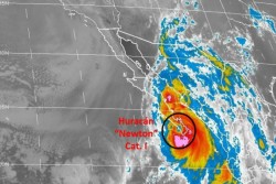 Se espera Newton impacte Sonora por la noche