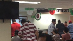Poca gente se observa en la USE para el pago de impuestos vehiculares