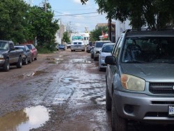En pesimas condiciones la "Manuel Diaz" en la San Rafael
