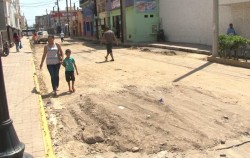 Jumapam estima concluir trabajos en calles del centro de la ciudad para festejos patrios.