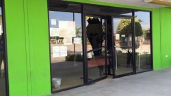 Roban caja fuerte de colecturía en la Feria Ganadera