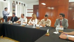 Encabeza CPA reunión de seguridad Guaymas