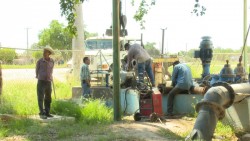 Ya se repara la planta de agua en Ruiz Cortinez