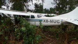 Decomisa Ejército avioneta