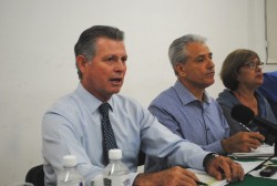 Expone avances el Secretario de Seguridad Pública en Sinaloa