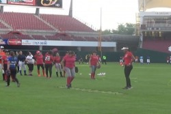 Softbolistas tienen  clínica masiva en estadio Guinda