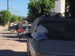 Con problemas de basura en la Col. Lombardo Toledado