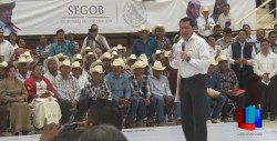 El Gobierno Federal dio apoyo a comunidades indígenas