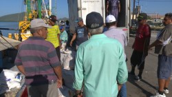 Regresan pescadores de altamar con bajas capturas