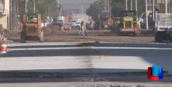 Avanzan los trabajos en la calle Jalisco