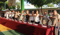 Lunes cívico en Primaria "Sebastián Lerdo de Tejada"