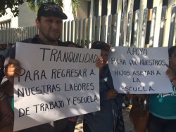 No descarta "patrocinio" para la manifestación