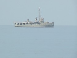 Genera asombro barcos de la armada de México frente a playas mazatlecas!
